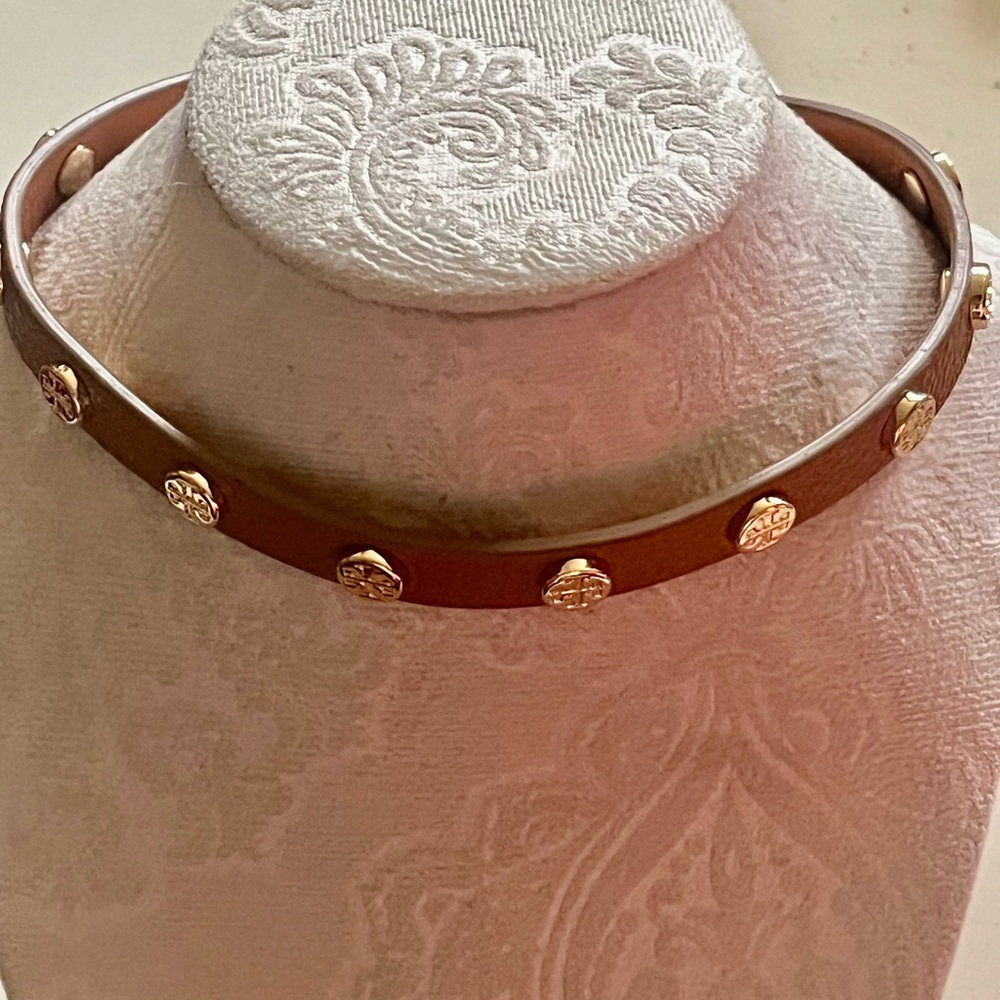 Tory Burch Leather Coker or Bracelet